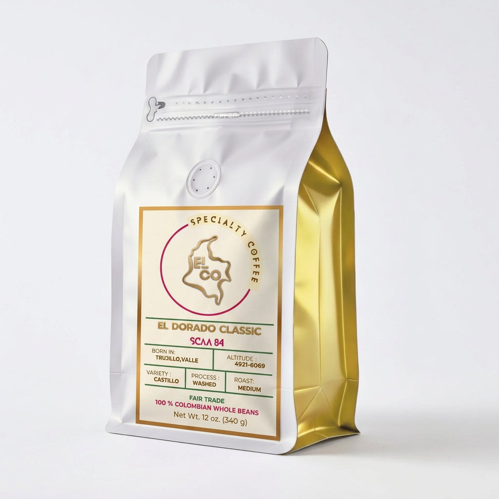El Dorado Classic SCAA 84    Medium Roast Whole Beans 510 g 18 oz
