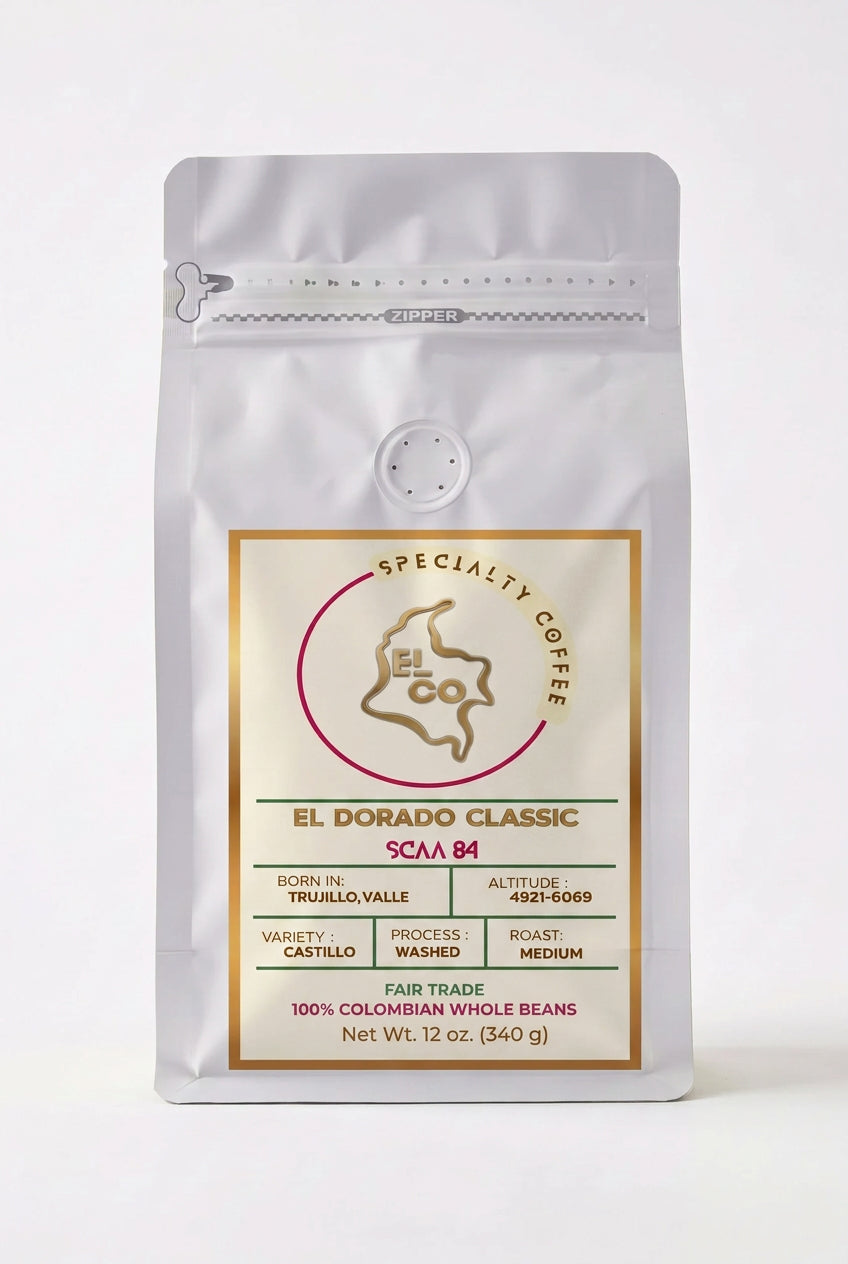 El Dorado Classic SCAA 84    Medium Roast Whole Beans 510 g 18 oz
